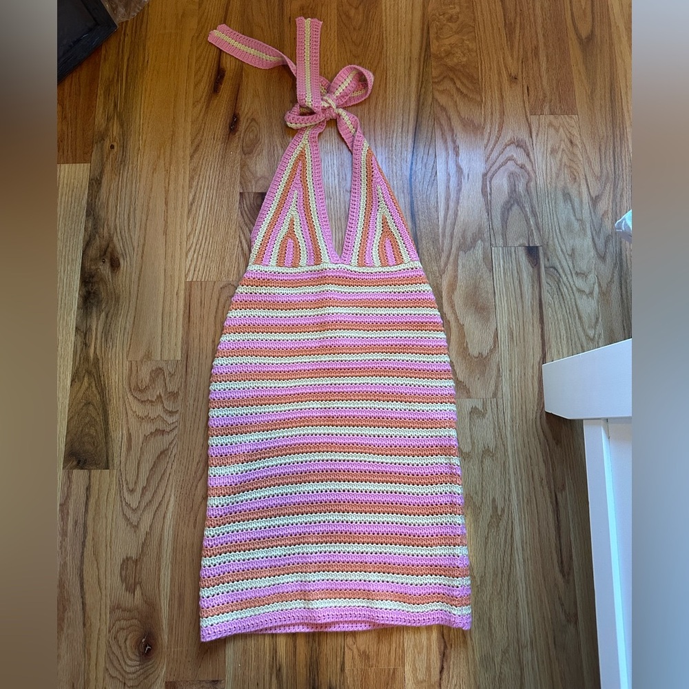 Free People Striped Knit Dress